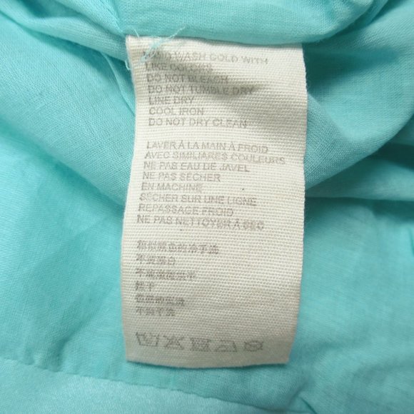 Anthropologie Let Me Be Strapless Slim Bubble Dress Hawaiian Blue - Large - Picture 10 of 13